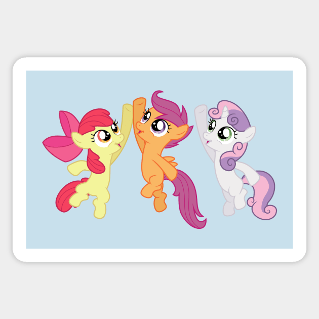 Jumping CMC Sticker by CloudyGlow